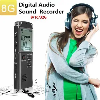 

8G/16G/32G Rechargeable Recording Pen Digital Audio Voice Recorder Dictaphone Telephone MP3 Player