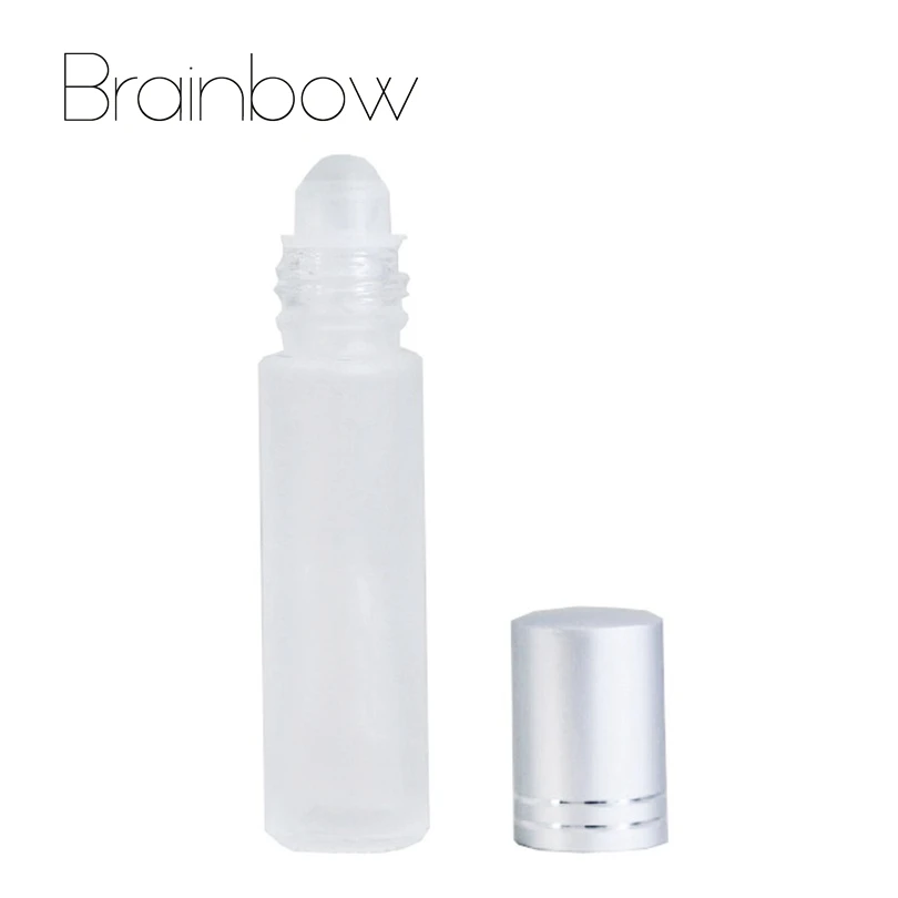

Brainbow 10ml Roll On Roller Empty Bottles for Essential Oils Roll-On Refillable Perfume Bottle Deodorant Containers Travel Size