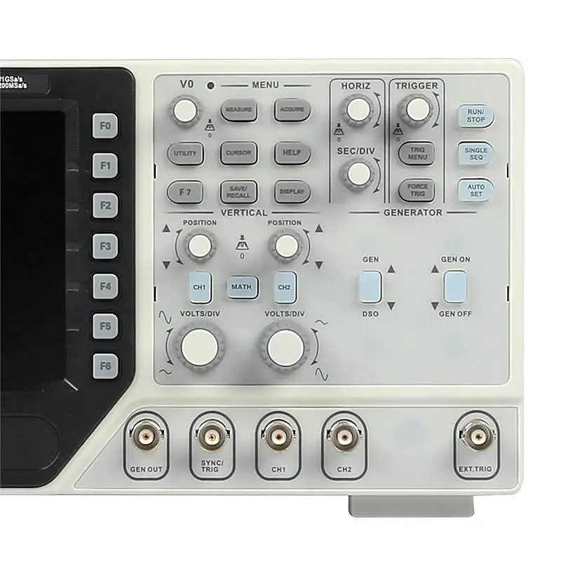 Hantek DSO4102C цифровой мультиметр осциллограф USB 100 МГц 2 канала ЖК дисплей генератор