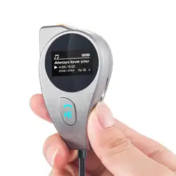 BEESCLOVER автомобиля Bluetooth Hands-free говорить MP3 плеер fm-передатчик с USB Автомобильное зарядный кабель Автомобильное MP3 плеер Bluetooth r30