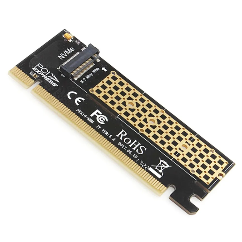JEYI Swift X16 M.2 для NGFF NVMe SSD PCIE 3 0 слот адаптер M ключевой интерфейс Поддержка PCI Express 2280