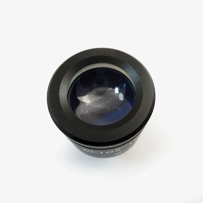 One Pair Wide Field WF10X Eyepiece for Biological Microscope Mounting Diameter 23.2mm Field of View 18mm Optical Ocular