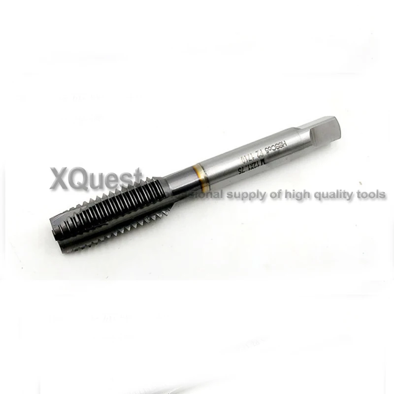  XQuest high quality HSS-CO5 spiral point tap M3 M4 M5 M6 TicN Machine Spiral Fluted taps M8 M10 M12