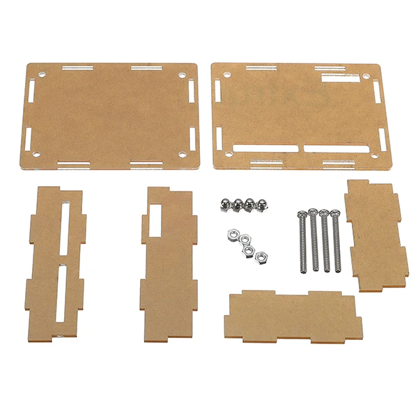 

Transparent Acrylic Case Protective Housing For 4 Channel Relay Module Board Practical Acrylic DIY Case Shell