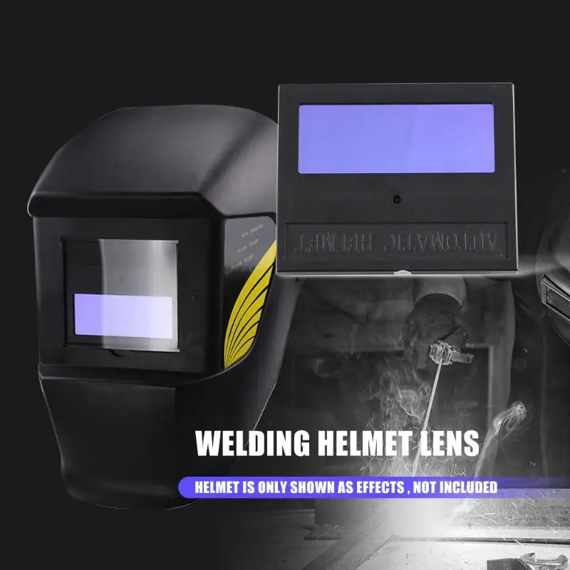 

Auto Darkening Welding Helmet Lens Goggles Battery Shading Automation Filter DIN9-DIN13 LCD Darkening Screen Anti-bright