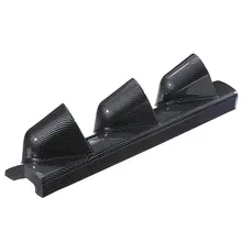 52 мм Универсальный Автомобильный карбоновый цветной Калибр Pod столб тройной 3 отверстия держатель тройной Калибр держатель Калибр Pod