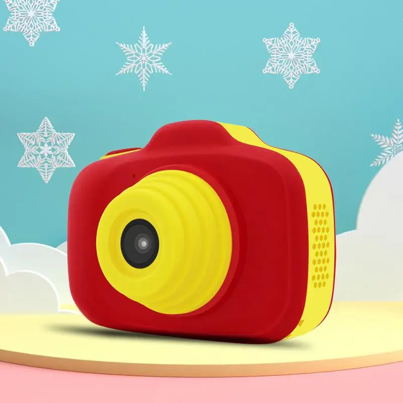 

6-Generation Mini Children Camera SLR Dual Lens Front 1200W HD Pixel Selfie Camera Camcorder Gift Toy