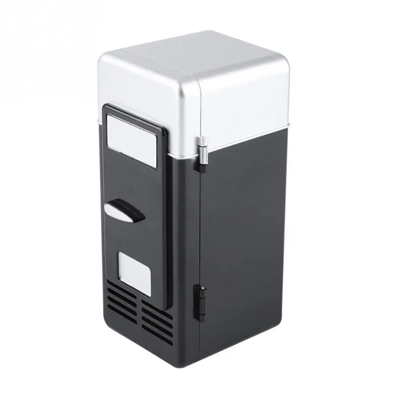 Portable Mini USB Fridge Home office Refrigerator Warmer Cooler Beverage Drink Freezer