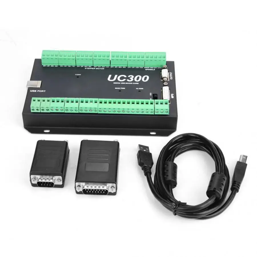 Контроллер ЧПУ 3/6 Axis Mach3 UC300 контроллер движения 300 кГц для с USB управлением