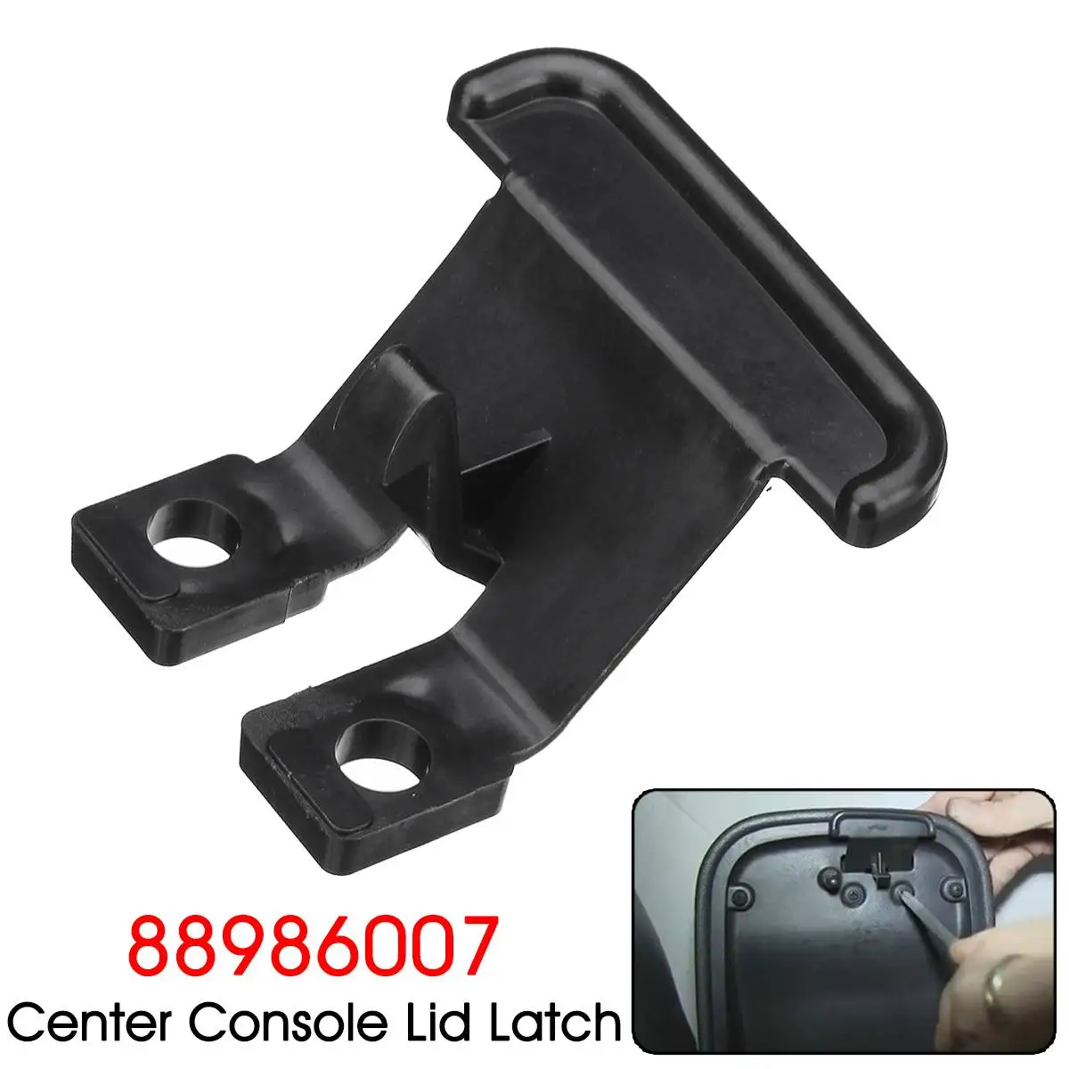 

Car Armrest Cover Latch Clip Center Console Lid Lock for Chevrolet Trailblazer for Buick Rainer 88986007
