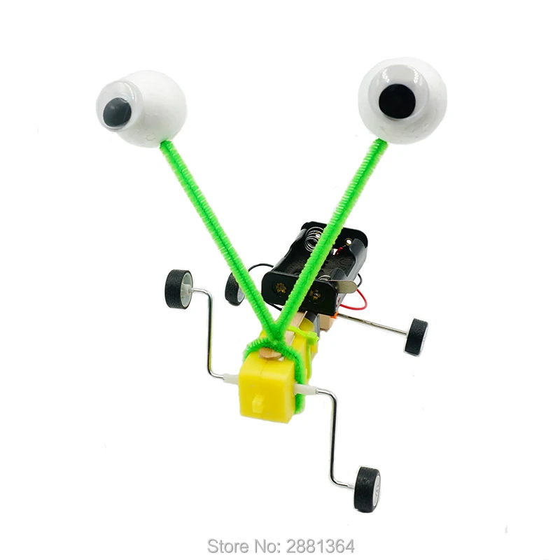 

Diy Reptile Robot Technological Invention Creative Electric Toy Handmade Assemble Invention Educational Toys for Student Learn