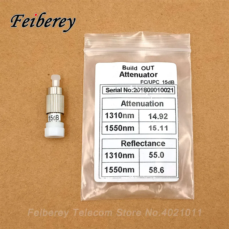 5 шт FC/UPC 2dB 3dB 5dB 7dB 10dB 15dB CATV тенюатор фиксированное затухание одномодовый Женский
