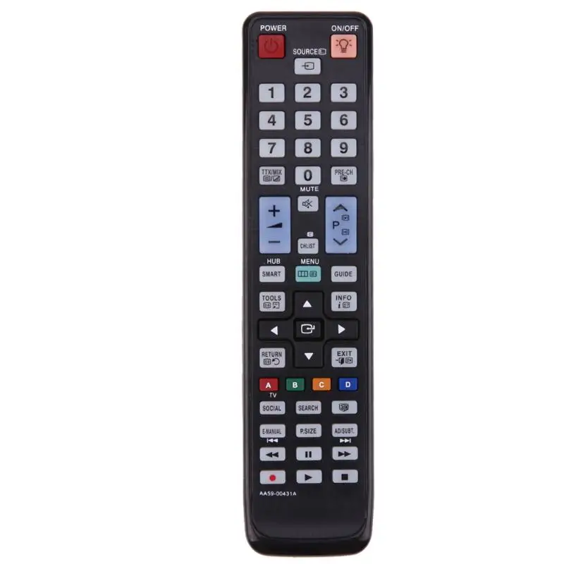 

New TV Remote Control Replacement for Samsung LCD/LED 3D TV AA59-00431A Remote Controller Without Battery