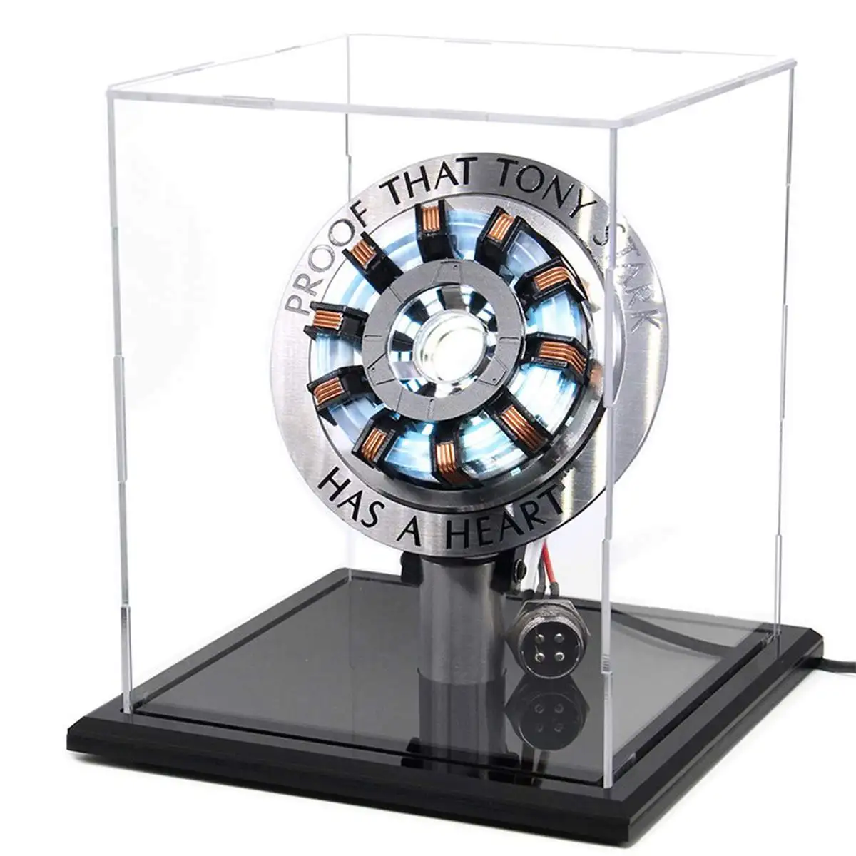 

1:1 Arc Reactor DIY Model MK2 Led Light Mark Two Remote Light Arc DIY Parts Model Assembled Toys Chest Lamp Acrylic