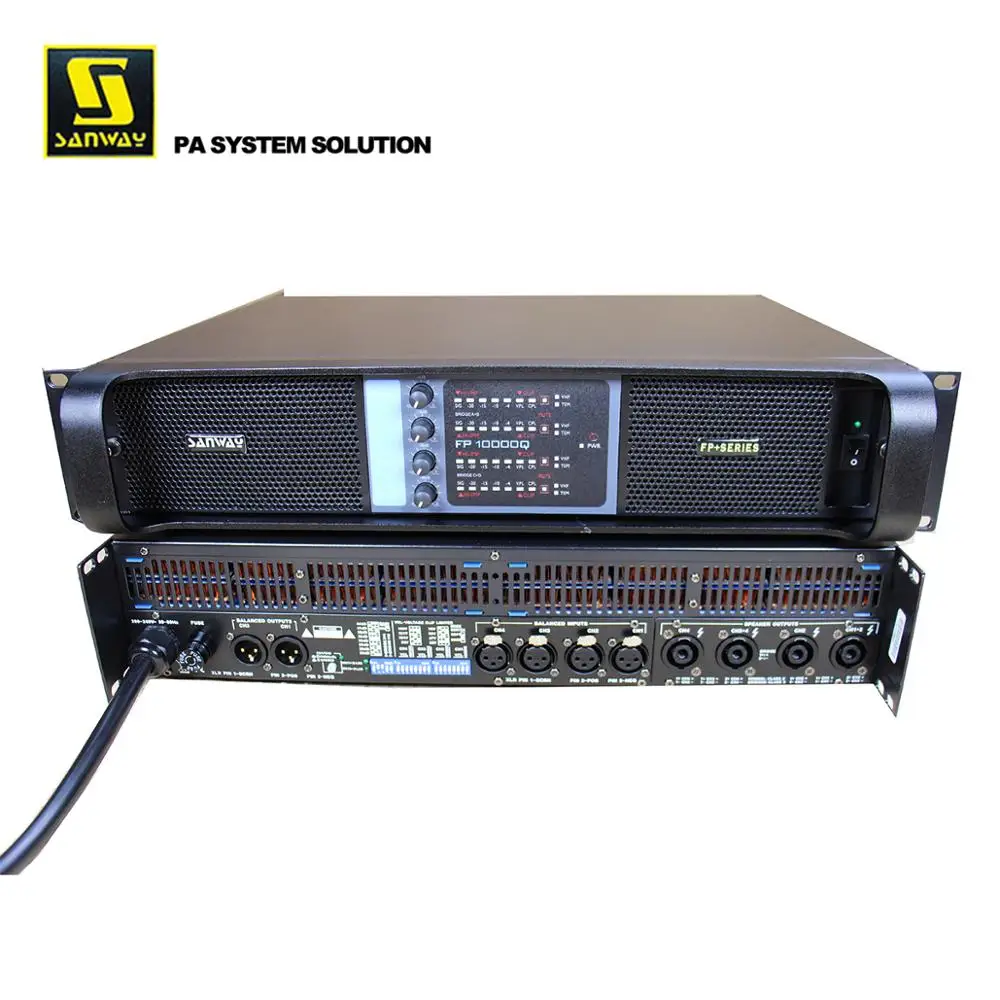 SA-10KQ 10000W 4CH Class TD Professional Audio Power Amplifier
