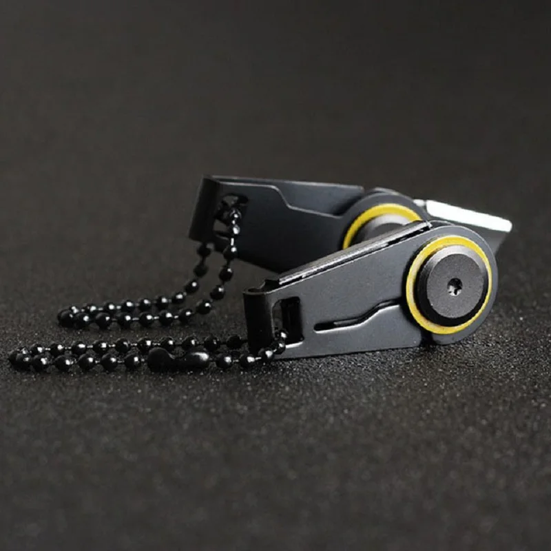 

multi fold outdoor survive peel kit cut keychain knife camp pocket box mini blade open opener parcel pare peeler cutter package