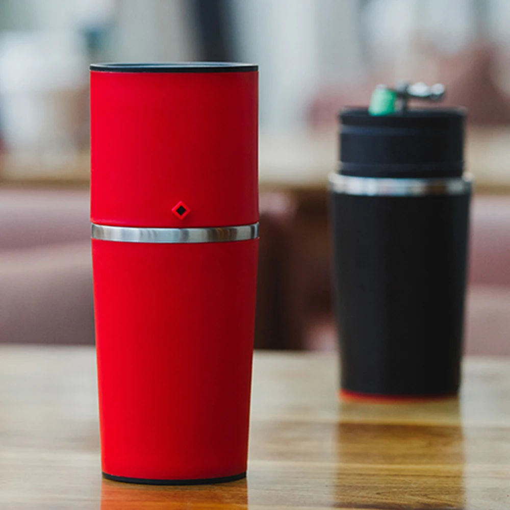 Manual Coffee Grinder Portable Coffee Grinders Cup Thermal Coffee Grinder Mug with Filter For Indoor Outdooor Travel Manual Coffee Grinder Portable Coffee Grinders Cup Thermal Coffee Grinder Mug with Filter For Indoor Outdooor Travel