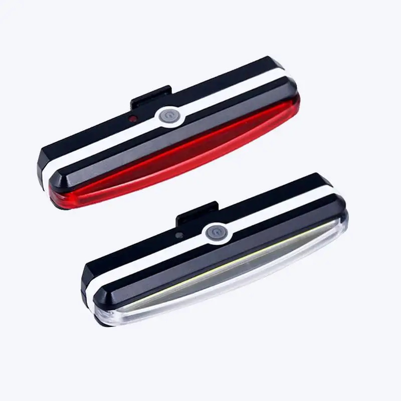 Best Night Cycling Taillight USB Charging Mountain Bike COB Safety Warning Lamp Camping Lantern Bicycle Accessories 5