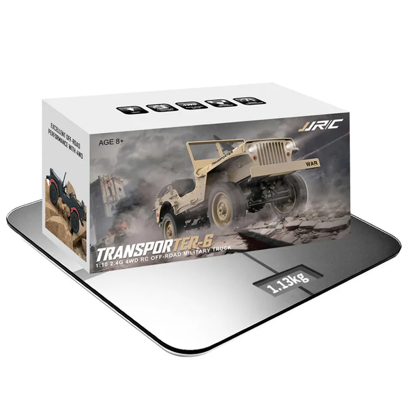 Радиоуправляемая мини машина JJRC Q65 2 4G 1/10 джедай пропорциональный пульт