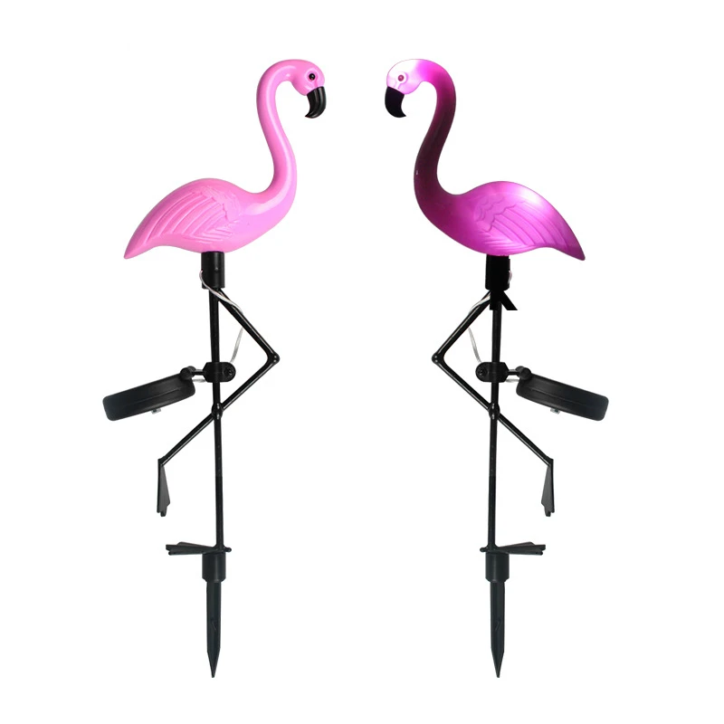 

DE.SOUL New Pattern Solar Energy Lawn Lamp Outdoors Waterproof Solar Energy Lamp Courtyard Insert Land Lamp Led Flamingo Scenery
