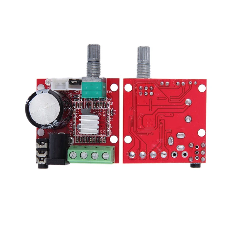 

2*10W Dual Channel Hi Fi PAM8610 Mini Amplifier board 12V for Computer audio
