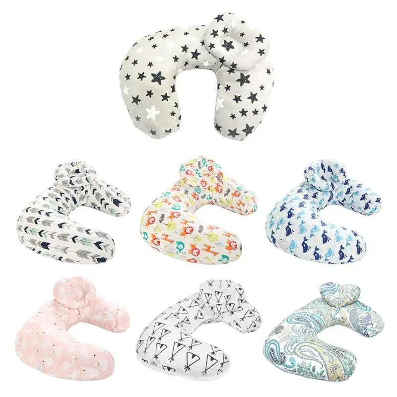 

U-shaped Maternity Breastfeeding Pillow Newborn Baby Nursing Pillows Cotton Baby Feeding Waist Cushion Infant Bedding Supplies