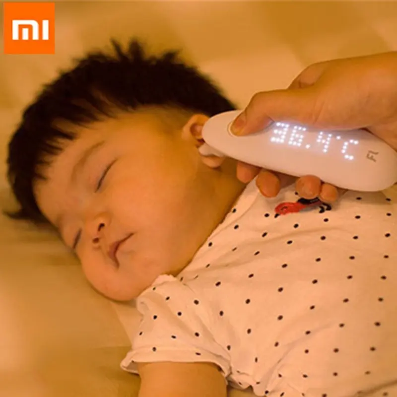 

New XIAOMI Fanmi Original Smart Ear Themometer LED Digital Display Thermometer 9 Channel Matrix-Measurement