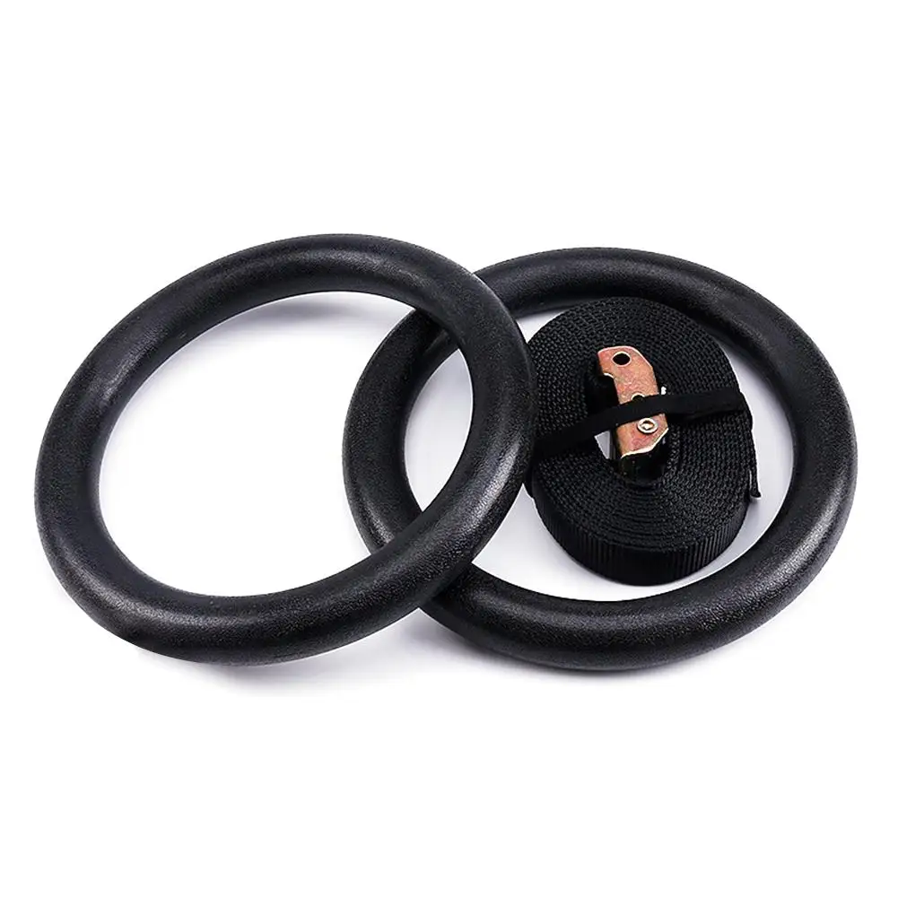 

Abs fitness plastic ring black pull ring set gymnastics indoor fitness sports ring set