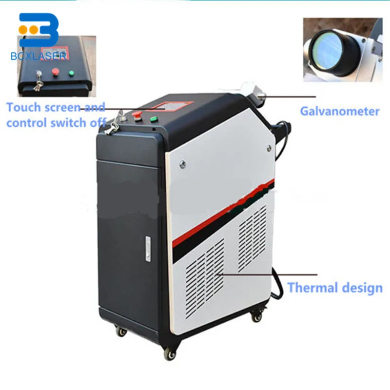 

high power rectifier laser rust removing machine with good after service