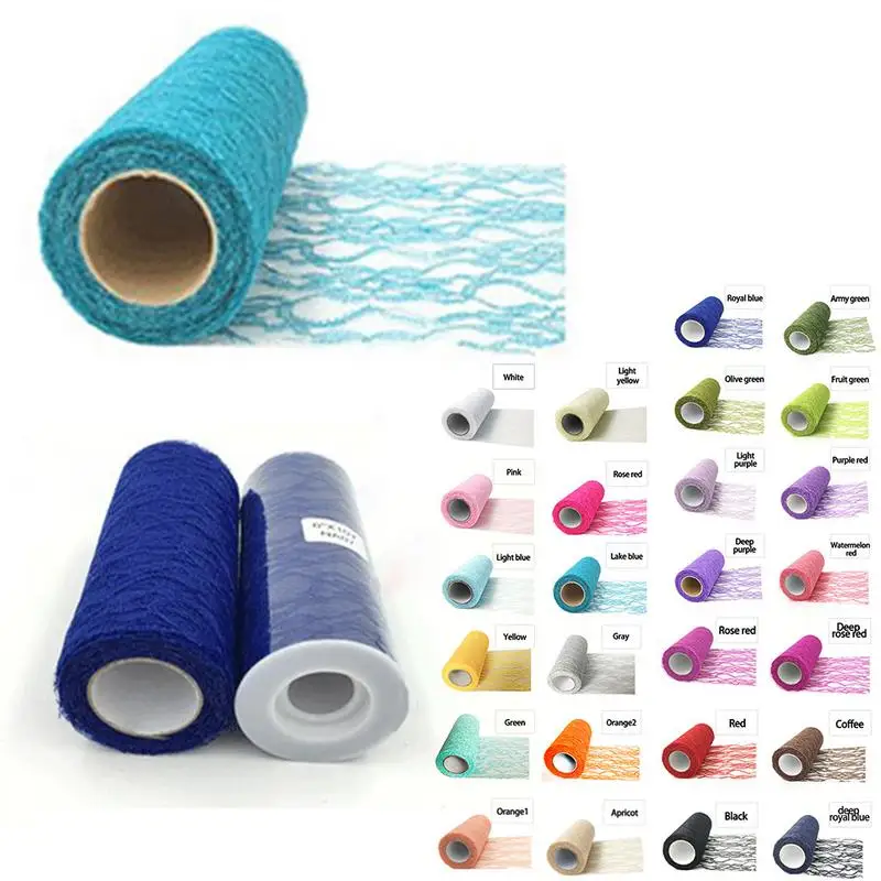 

Tulle Roll 15 Cm 10 Yards Table Decoration Tulle Lace Roll Wedding Float Decoration Tulle Rolls Wedding Decoration Mariage