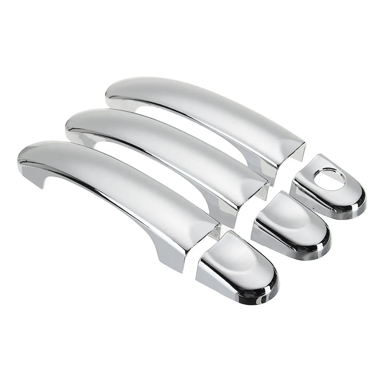

6Pcs Chrome Car Door Handle Cover Set For VW Transporter T5 Caravelle Caddy Multivan 2003-2010 2011 2012 2013 2014 2015