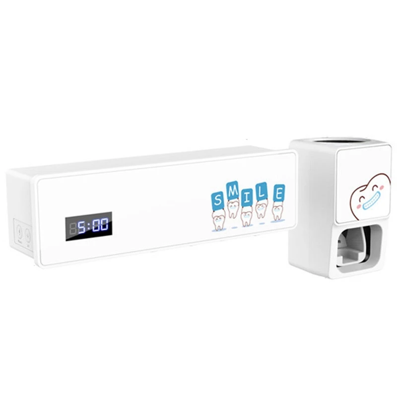 

Toothbrush Sterilizer Automatic Toothpaste Uv Disinfection Music Toothbrush Storage Disinfection Machine