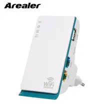 Беспроводной ретранслятор WiFi удлинитель с RJ45 LAN и WAN портом 2,4G Диапазон Wi-Fi ретранслятор/AP режим ЕС вилка