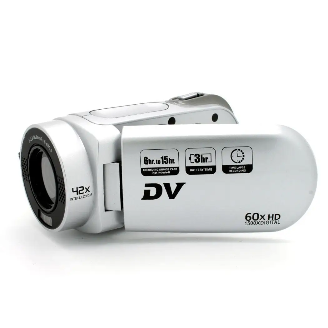 

Handheld 1600 Million 16X 1080P Recording Digital Video Camera Stylish design with distinctive look. USB 2.0