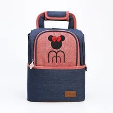 Disney изоляционный мешок молочный продукт хранения тепловой мешок контейнер с подогревом бутылочка для кормления ребенка сохраняет напитки крутой рюкзак