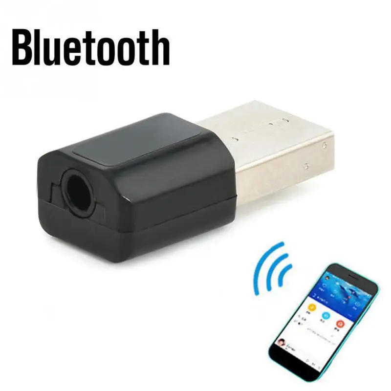 

Bluetooth Adapter Mini 3.5mm Wireless Portable Audio Receiver Car Practical