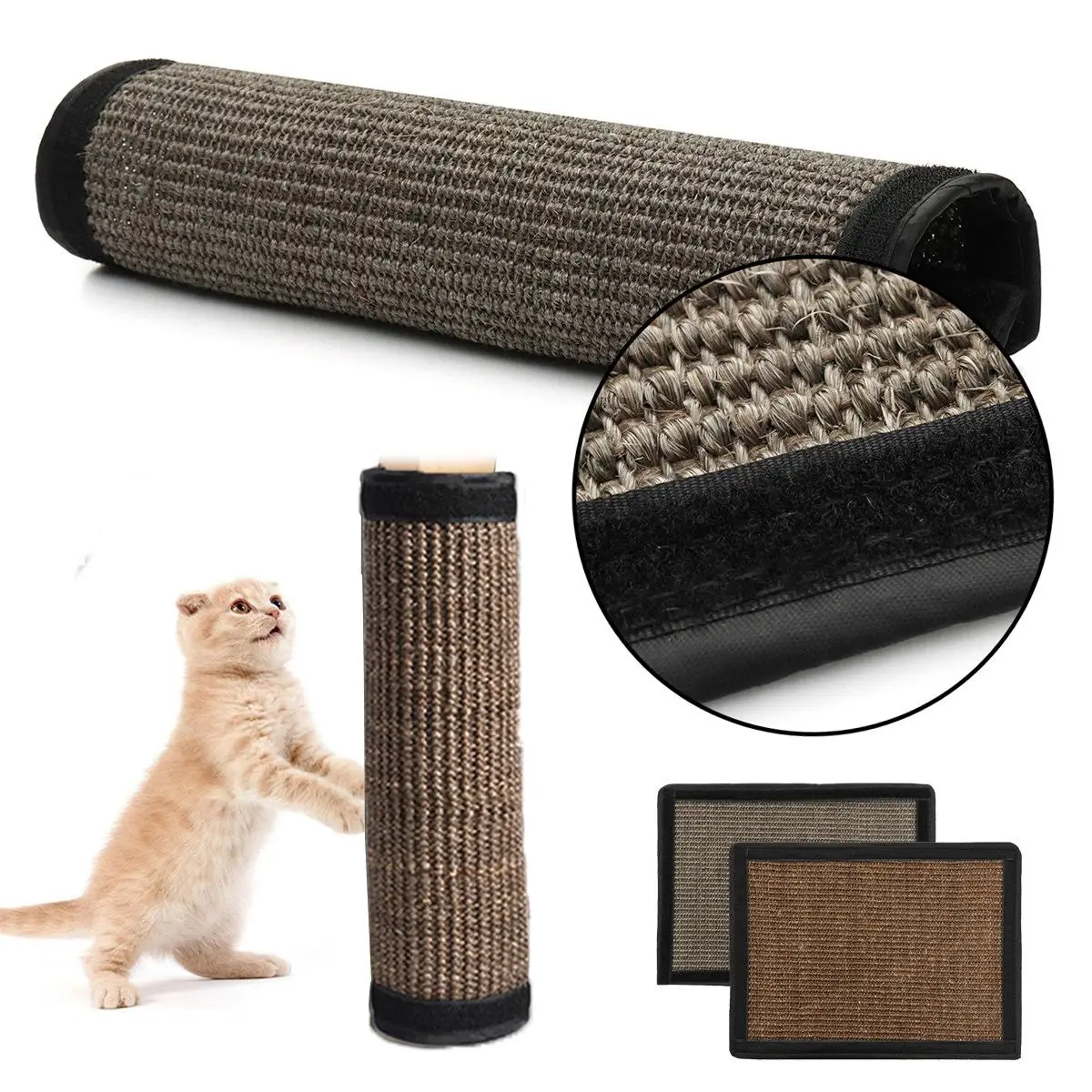 

40*30cm Protection Household Pet Cat Pad Scratching Post Toy Board Protecting Furniture Grinding Claws Cat Scratcher Toy