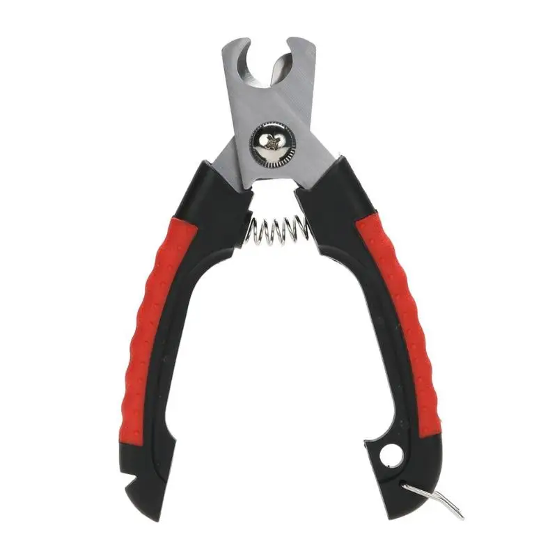 Professional Pet Dog Nail Clipper Cutter Stainless Steel Grooming Scissors Clippers for Animals Cats with Lock Size S M pet nail clipper pet nail scissors