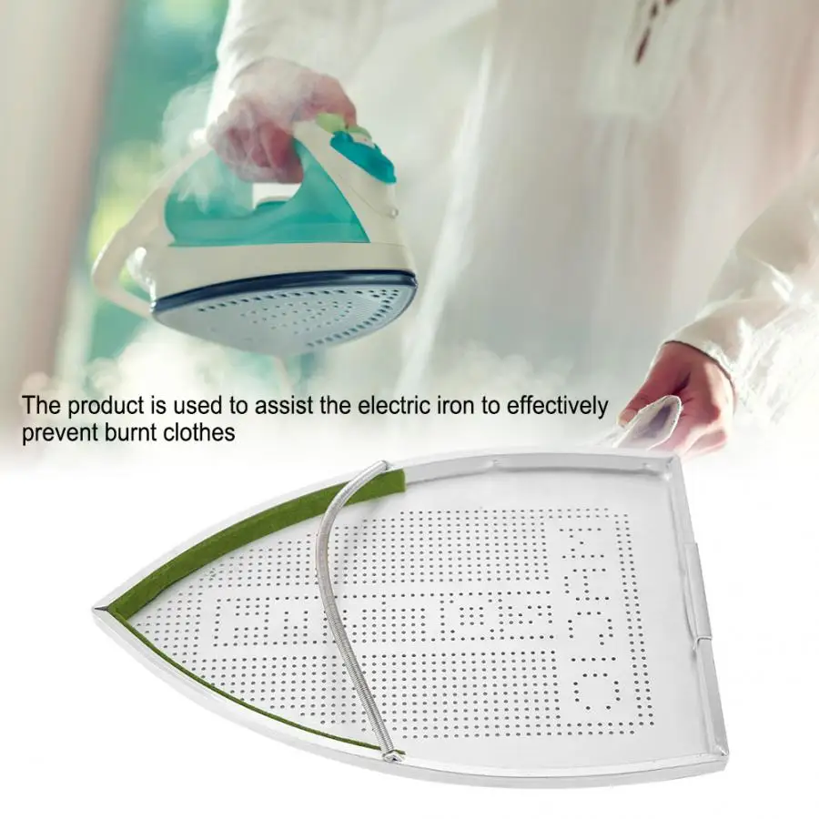 

Aluminum Material Electric Iron Assistant Tool Iron Shoe Cover for Cloth Ironing Boards