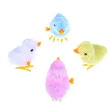 Детские заводные прыгающие игрушки цыпленок Рождественский чулок наполнитель игрушки животных для детей Рождественский подарок случайный цвет