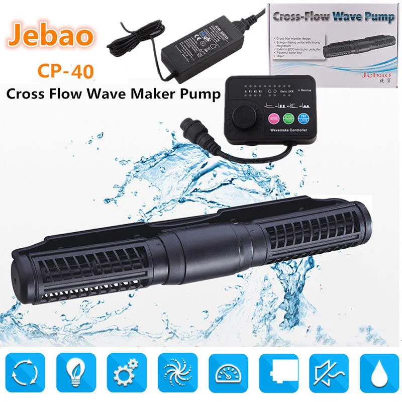

JEBAO/JECOD Cross Flow CP40/CP55 Aquarium Reef Wave Maker Pump With Controller