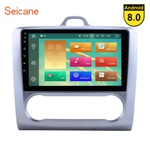 Seicane Android 8.1/8.0 Car Radio for 2004-2011 Ford Focus 2 with 10.1 Inch GPS Navigation Multimedia Player 1080P Mirror Link