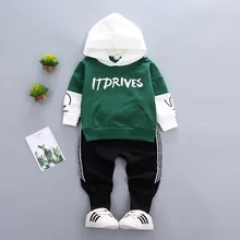 2019 Spring Toddler Cotton Infant Clothes Baby Girl Boy Sport Hooded T-Shirt Sweatshirt Pants 2pcs/Set Children Kids Casual Suit 2019 Spring Toddler Cotton Infant Clothes Baby Girl Boy Sport Hooded T-Shirt Sweatshirt Pants 2pcs/Set Children Kids Casual Suit