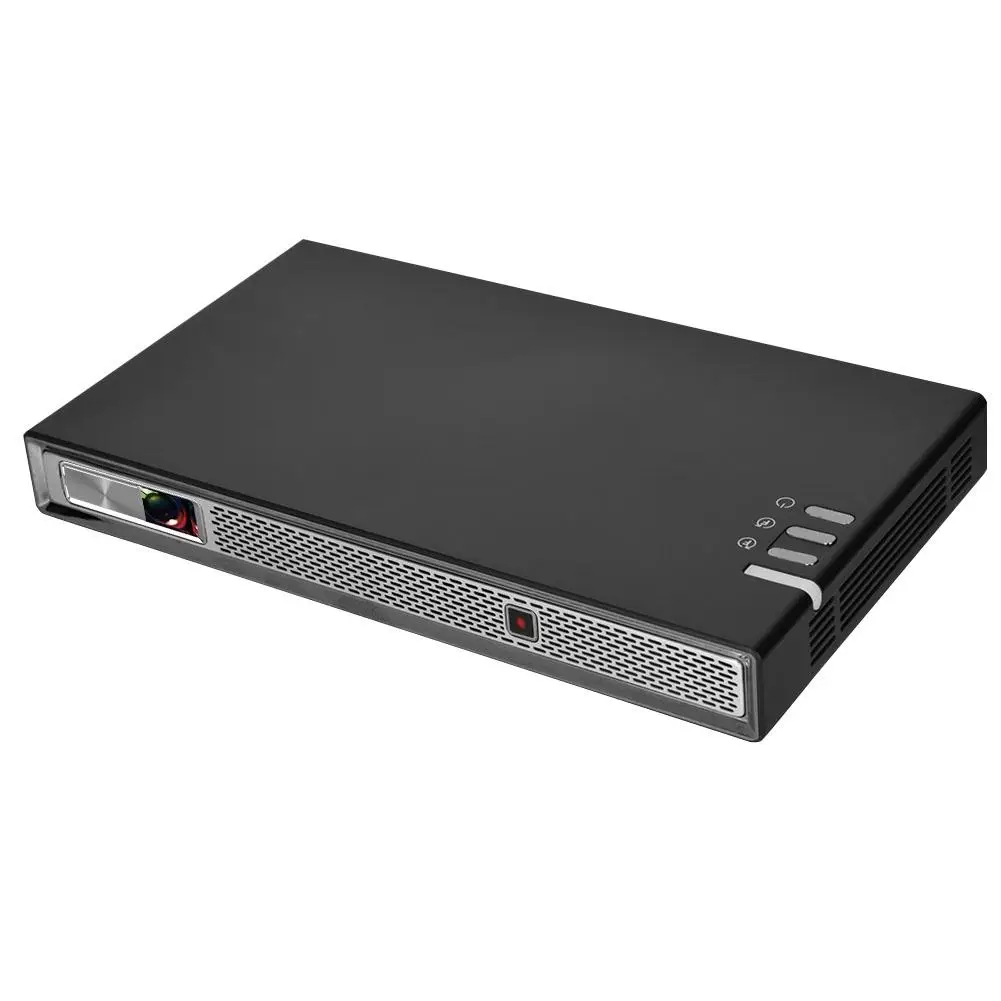 Портативный мини домашний проектор HD 1080P DLP интеллектуальные проекторы HDMI USB
