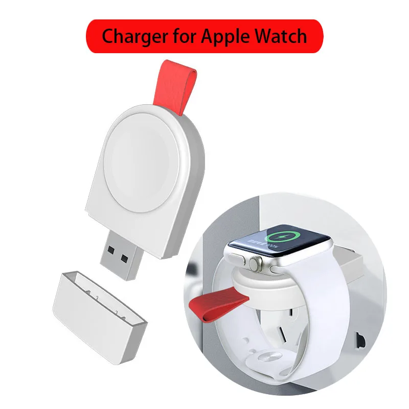 

Wireless Charger For Apple Watch 4 Charger USB Interface Portable Adapter For Apple Watch Fast Charger Dock for Series 4 3 2 1