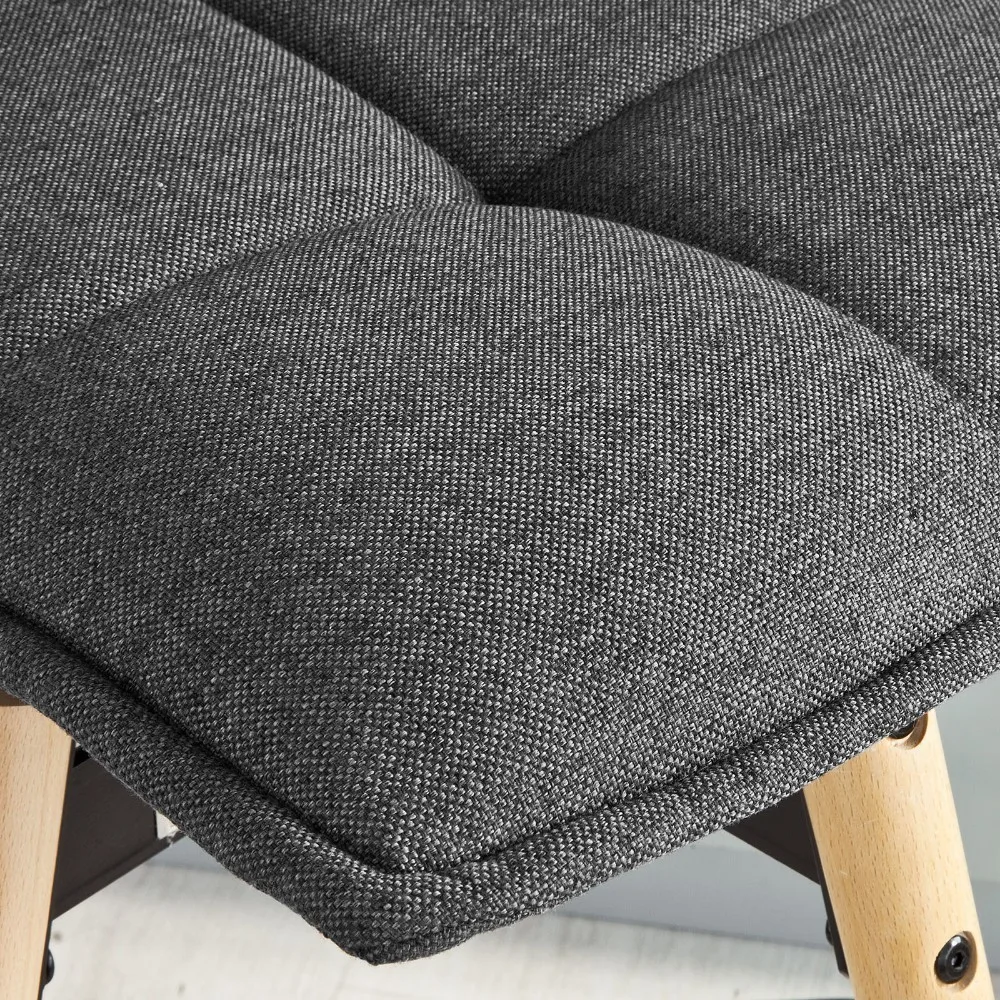 SoBuy FST45-DG, Swivel Kitchen Breakfast Barstool,  Rotating Bar Stool Chair with Backrest