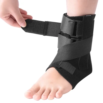 

Adjustable Ankle Joint Support Braces Foot Drop Orthosis Varus Valgus Corrector Protection Braces Support