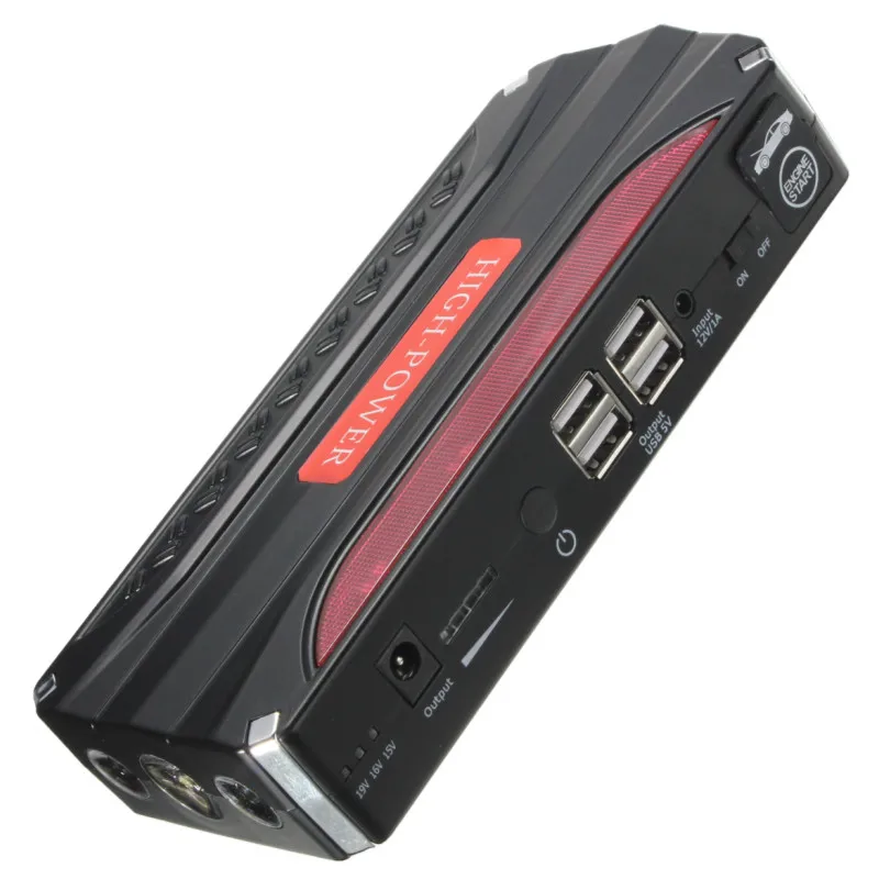 Multifunction Jump Starter 68800mAh 12V 4 USB 600A Portable Power Bank Car Battery Booster Charger Starting Device EU Plug Multifunction Jump Starter 68800mAh 12V 4 USB 600A Portable Power Bank Car Battery Booster Charger Starting Device EU Plug