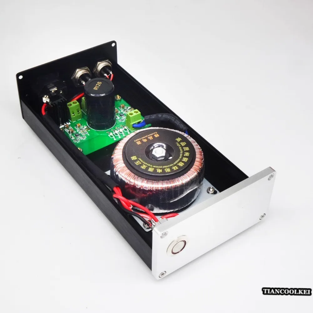 30 Вт LT3042 двойной выход DC 5v 12v 1A Bluetooth приемник Amanero XMOS DAC аудио декодер выделенный