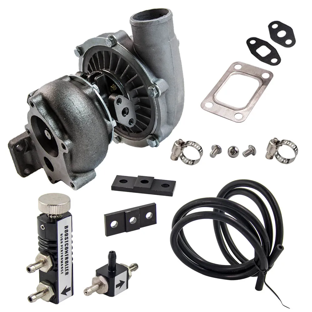 

T04E T3/T4 .63 A/R 57 Trim Turbo Charger + 38mm Wastegate + Boost Controller kit
